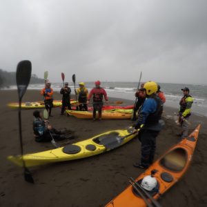 Clínica Kayak de mar en Queule